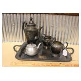 SILVERPLATE SERVING SET