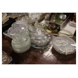 ASSORTED GLASSWARE