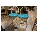 TWO BAR STOOLS