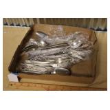 ASSORTED SILVERPLATE FLATWARE