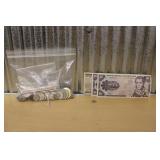ASSORTED FOREIGN COINS & CURRENCY