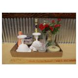 VASES AND CANDY DISHES