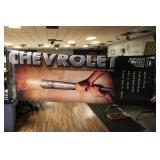 CHEVROLET DBL SIDED ADVERTISEMENT POSTER - LARGE