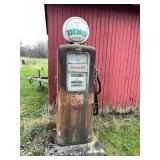 ERIE MODEL 77 GAS PUMP WITH GLOBE SEE DESCRIPTION