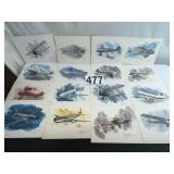 UNITED AIRLINES COLLECTOR PRINTS