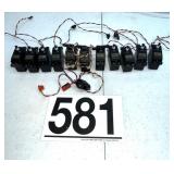 (11) FUTABA FP-S48 SERVOS