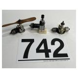 (3) SMALLER MISC ENGINES