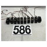 (10) FUTABA FP-S148 SERVOS