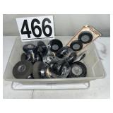 LOT OF AIRPLANE WHEELS