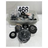 LOT OF AIRPLANE WHEELS