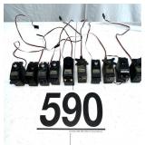 LOT OF MISC FUTABA SERVOS