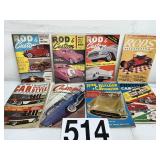 HOT RODDING MAGAZINES FROM 50'S