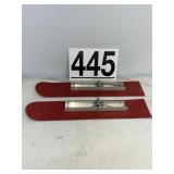 PAIR OF RC AIRPLANE SKIS