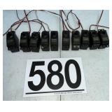 (10) FUTABA S-3004 SERVOS