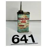 THIMBLE-DROME GLOW FUEL CAN