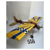 RC AIRPLANE AS FOUND - SIGNED BY JIM FLORIO