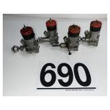 (4) MCCOY 35 ENGINES