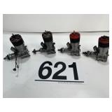 (4) MCCOY 35 ENGINES