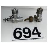 (2) MCCOY 36 ENGINES