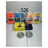 TOURNAMENTS TAPES, (2) BOXES & (2) ASHTRAYS