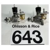 (2) OHLSSON & RICE ENGINES