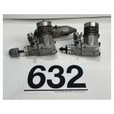 (2) OS MAX-SF ENGINES