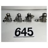 (4) MAX O.S. ENGINES