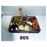 LOT OF CERAMIC BIRDS & MORE
