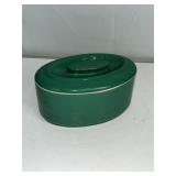 WESTINGHOUSE GREEN OVAL REFRIGERATOR BOWL W/LID
