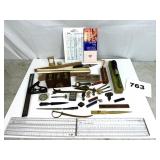 LOT OF TOOLS, OPENERS, MEASURES, & MORE