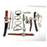 (15) WATCHES (BIG BIRD WATCH NOT WORKING)