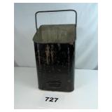 COAL SCUTTLE BOX BIN