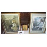 (2) SPRING SONG PRINTS & (1) SMALLER PRINT