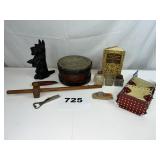 OLD DRUM, 1927 CORN COOKBOOK, & MORE