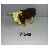 BREYER WALKING HEREFORD BULL SEE DESCRIPTION