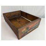 OLD ADVERTISING, FRUIT CRATE
