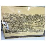 REPRINT OF AN 1896 BUTLER PA MAP