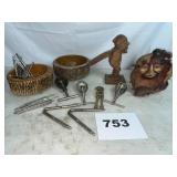 UNIQUE NUT DISH & RELATED ACCESSORIES
