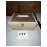 HEAVY LOCK BOX (NO KEY)