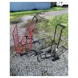 (2) FLEA MARKET CARTS....
