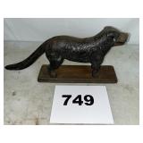 CAST 'OLD DOG TRAY' NUT CRACKER