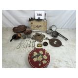 LOT OF KITCHEN ITEMS, ETC