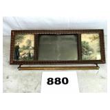WASHSTAND MIRROR & TOWEL BAR