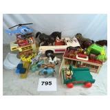 BARBIE JEEP & OTHER TOYS