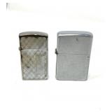 (2) NON-ADVERTISING ZIPPO LIGHTERS