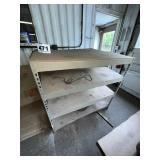 (4) SHELVING UNITS