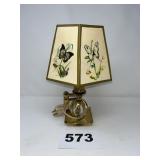 SMALL TABLE LAMP W/PIVOT ARM & SHADE