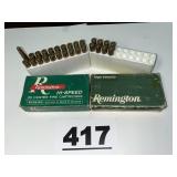 (28) 35 REM 200 GR ROUNDS (NO SHIPPING THIS LOT)