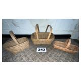 (3) LONGABERGER BASKETS