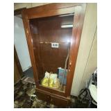 GUN CABINET W/CONTENTS
